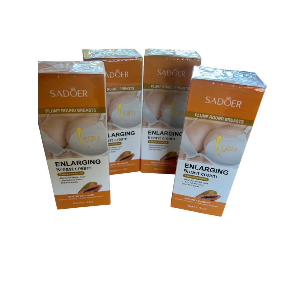 Sadoer Enlarging Breast Cream Papaya Essence Firming Moisturizing 60g  4pk